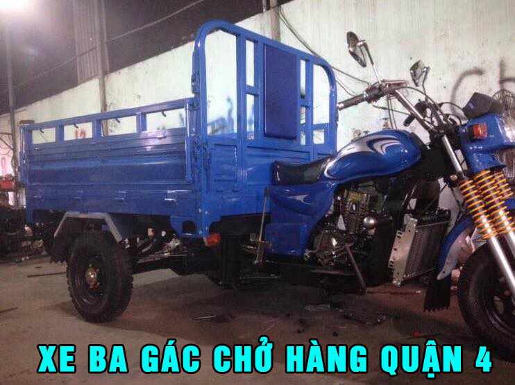 Xe ba gác chở hàng quận 4